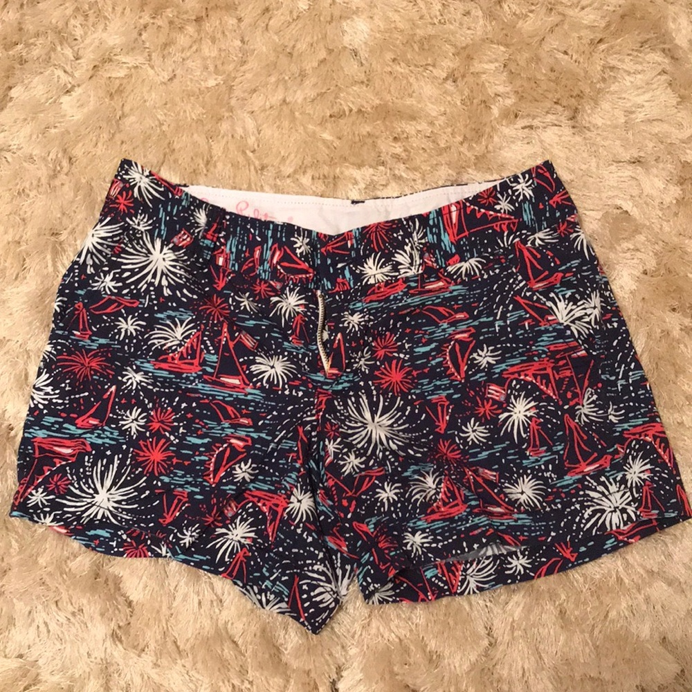 Lilly Pulitzer Sparks Fly Callahan Shorts